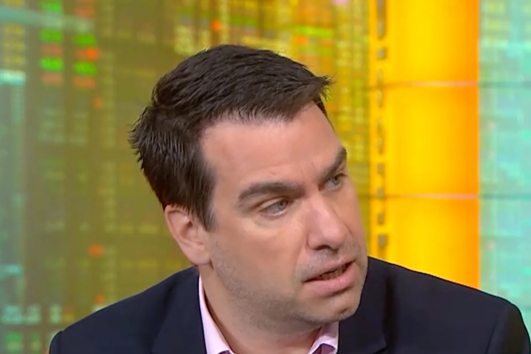 (EDITOR'S NOTE: Television Screenshot.) Marko Kolanovic, chief global market strategist and co-head of global research at JPMorgan Chase &amp; Co., during a Bloomberg Television interview on Thursday, Aug. 2, 2018.&nbsp;