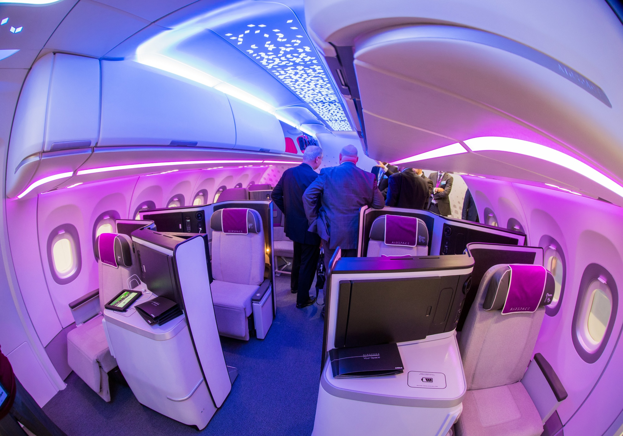 future passenger airplanes inside