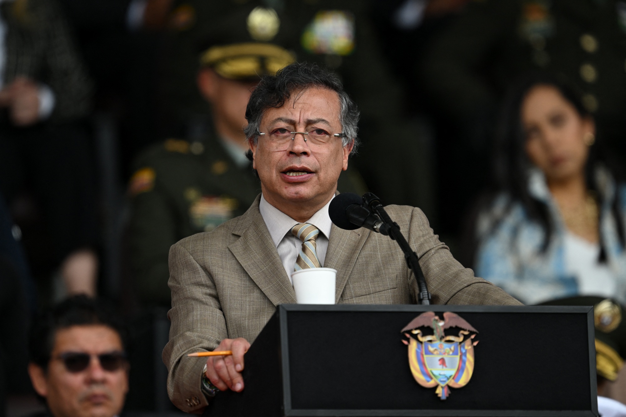 Colombian President Gustavo Petro
