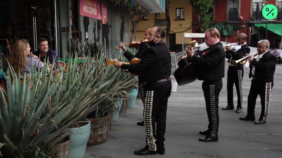 Virus-Battered Mexico City Sees Mariachi Bands Return To Streets