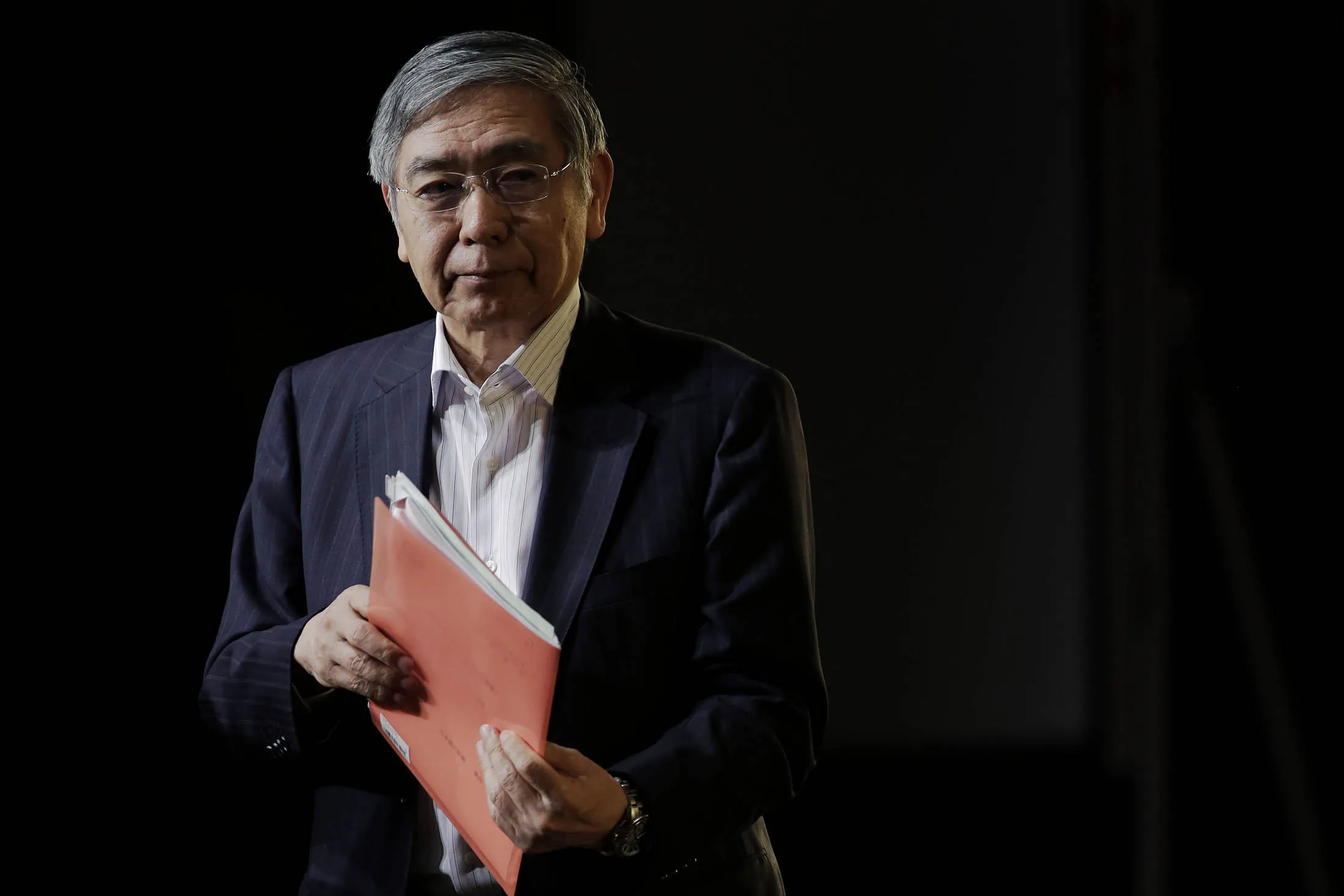Haruhiko Kuroda.
