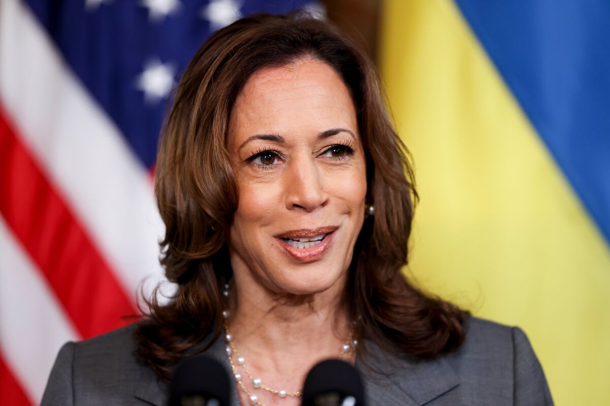 Harris Makes a Tough-on-the-Border Pivot in Arizona - Bloomberg