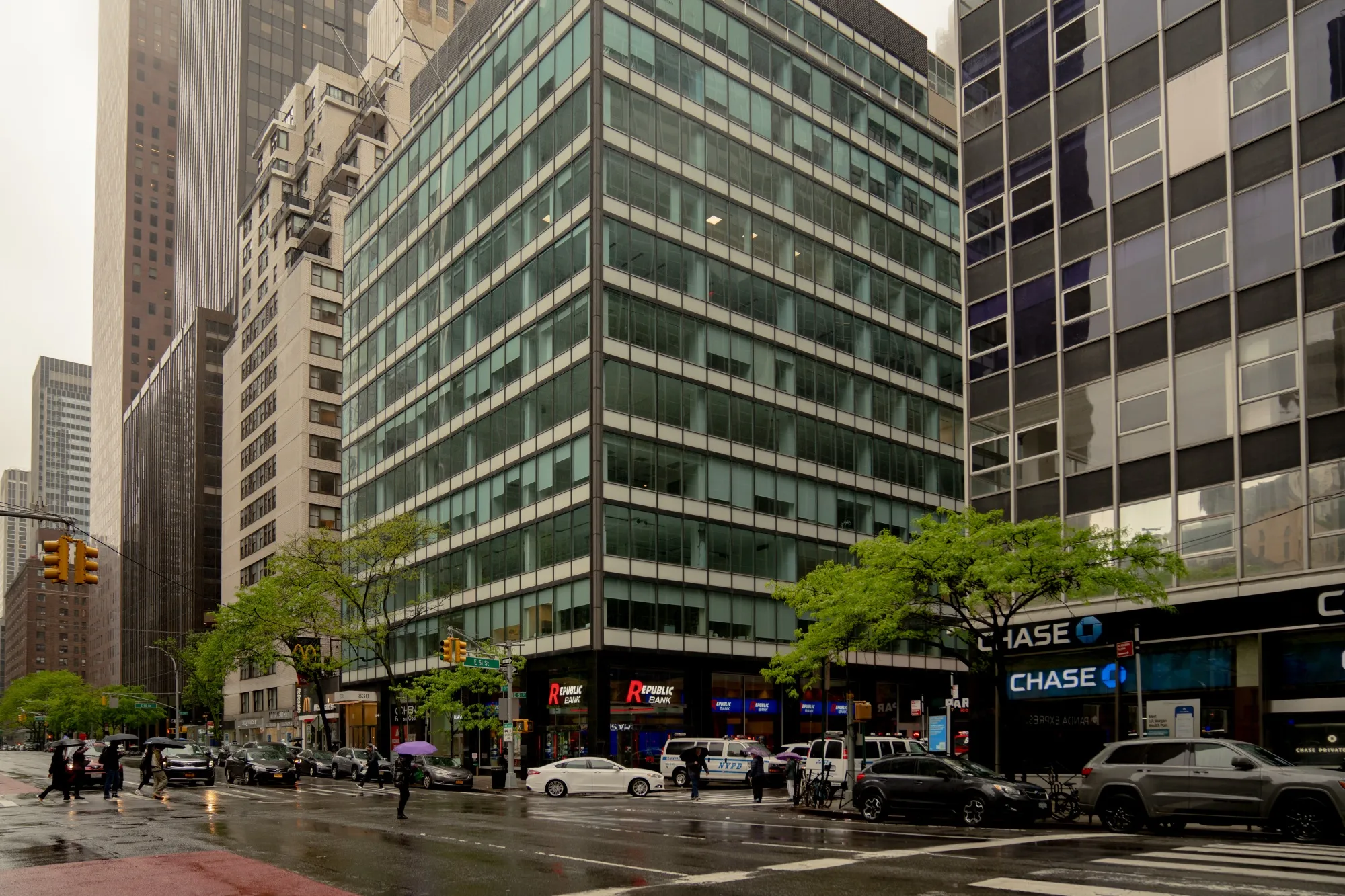 An office building at 830 Third Avenue in New York, US, on Sunday April 30, 2023.&nbsp;