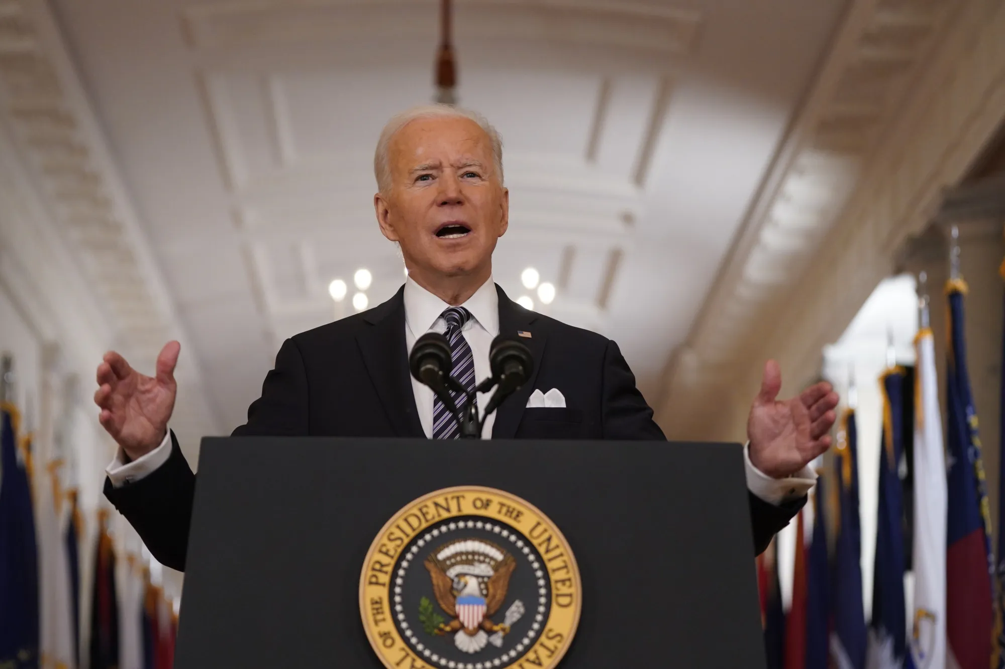 President Joe Biden is not thinking small when it comes to Covid relief.