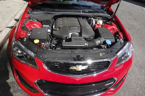 The V8 engine in the Chevy SS is the same as the previous generation Corvette.