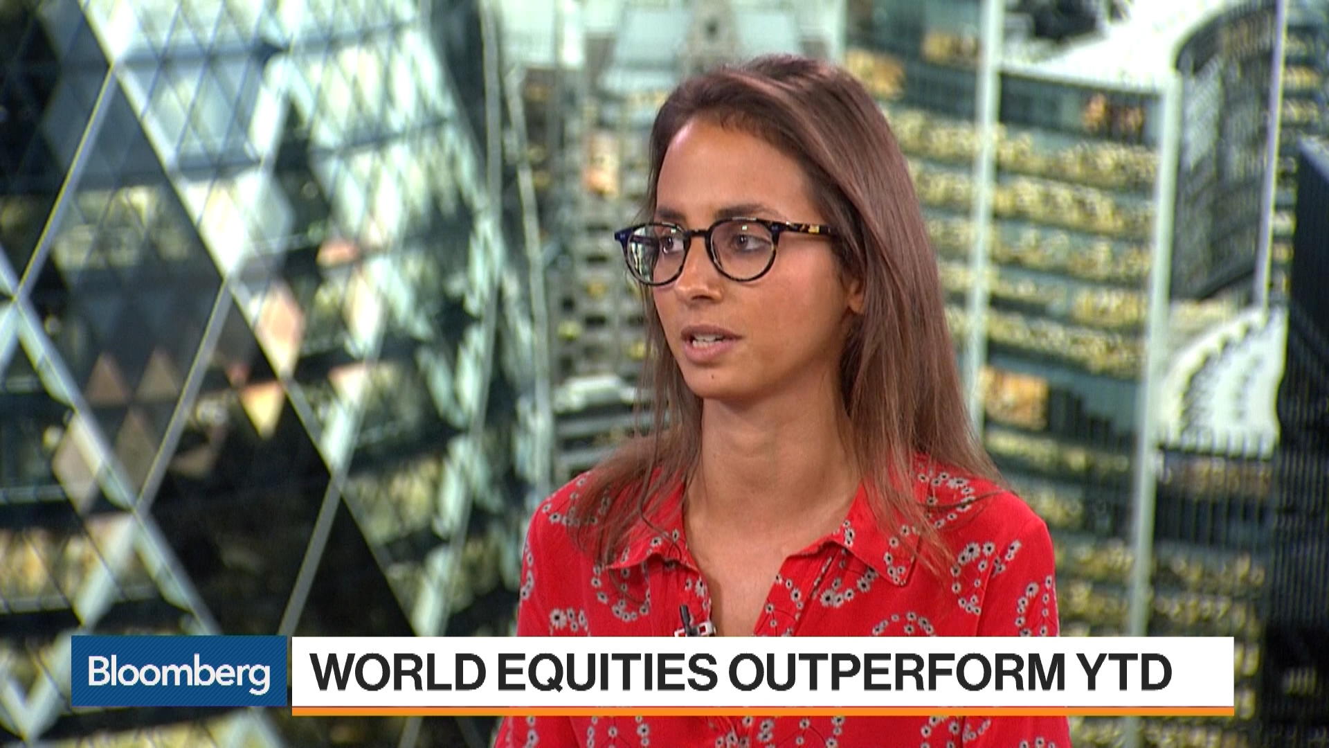 Watch World Equities Outperform Year-to-Date - Bloomberg