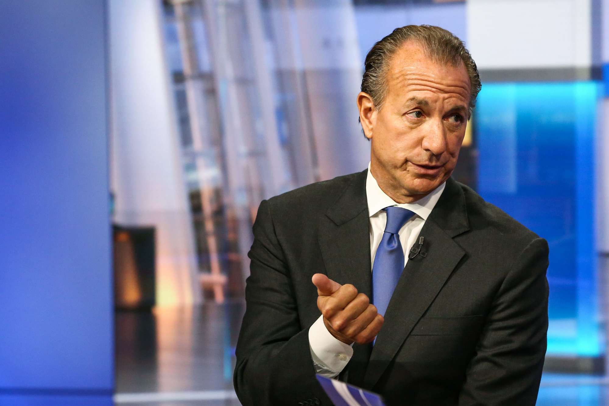 Jim Zenni, president and chief executive officer of Z Capital Partners, speaks during a Bloomberg Television interview in New York, U.S., on Monday, Aug. 8, 2016. Zenni weighed in on the markets and the economy, and discussed his investment thoughts.