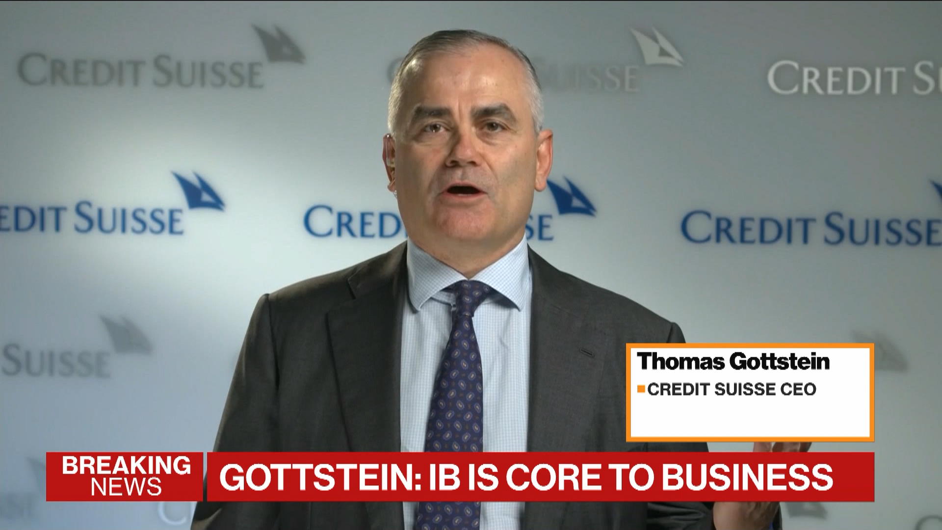 Credit Suisse Agm Chairman Horta Osorio Plans Review Of Strategic Options Bloomberg