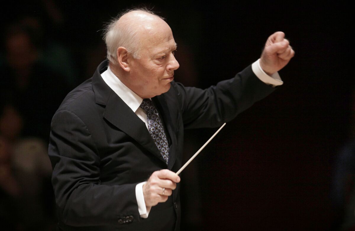 Bernard Haitink, Renowned Dutch Conductor, Dies At 92 - Bloomberg