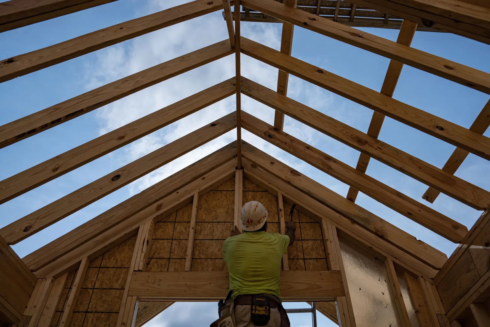 Homes Under Construction As Housing Starts Figures Released