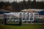 The Nord Stream 2 gas receiving station in Lubmin, Germany.
