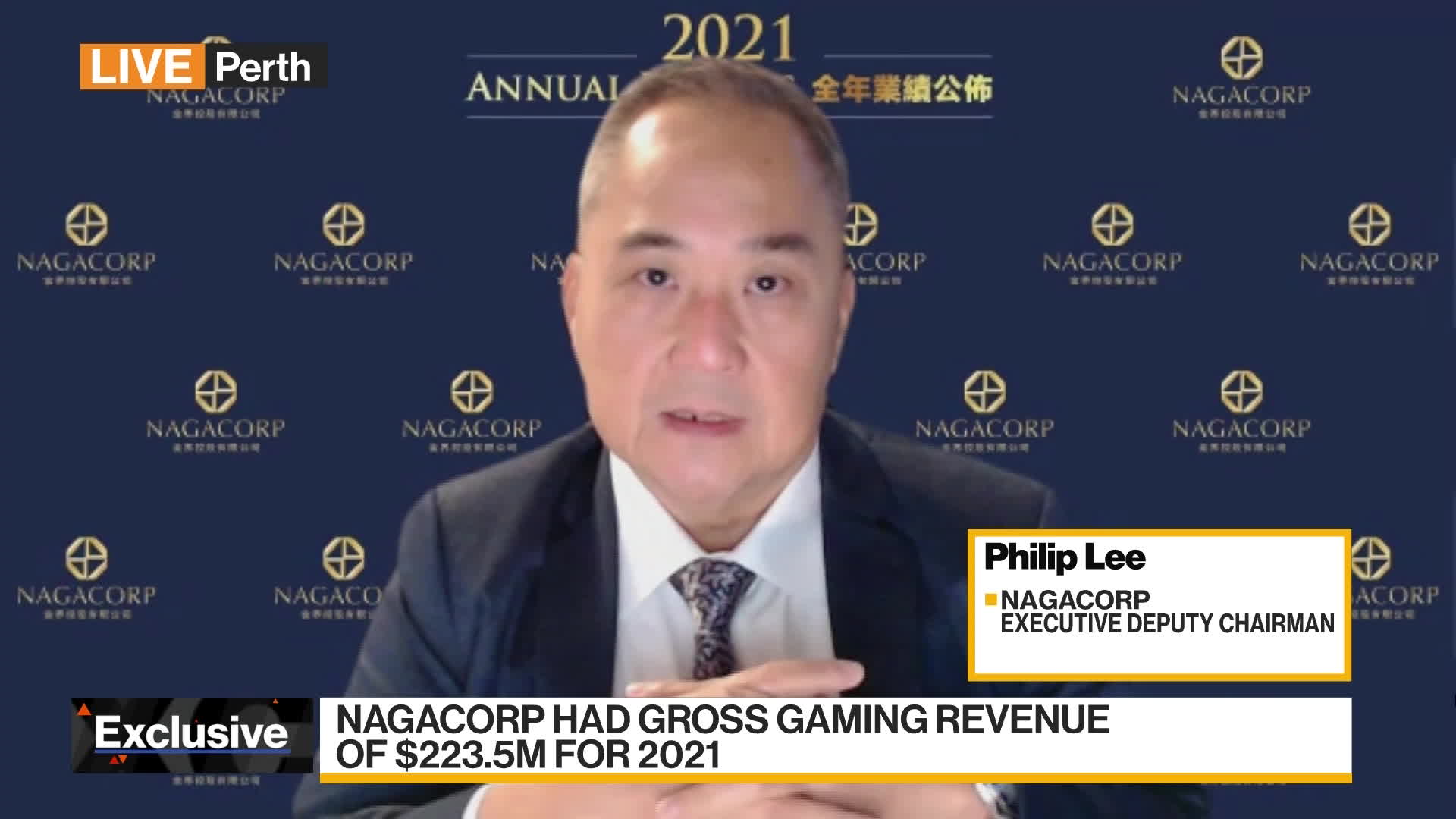 Watch NagaCorp's Lee on Earnings and Gaming Outlook - Bloomberg