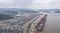 Views of Ningbo Container Port Ahead of the China International Import Expo