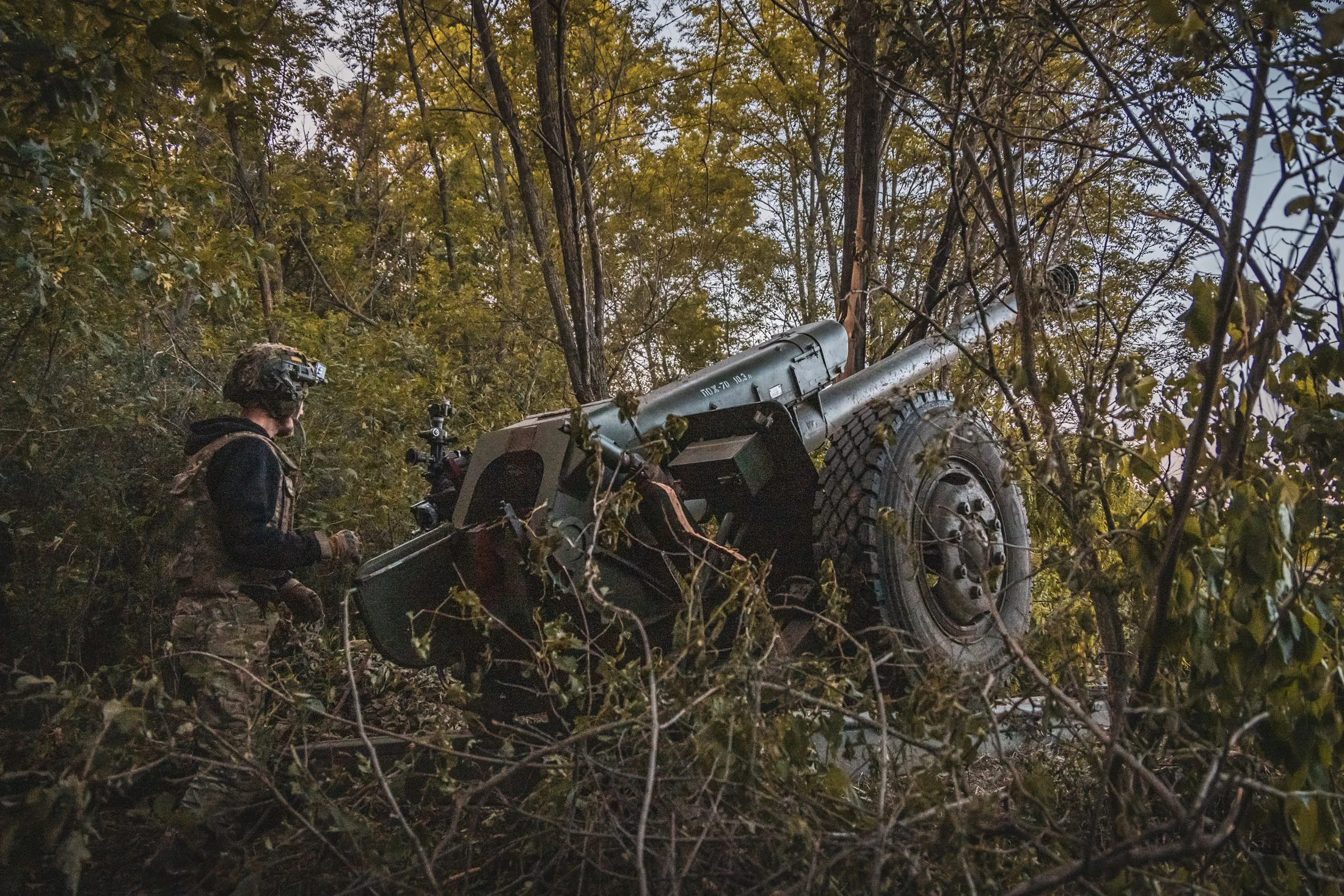 ウクライナ軍の砲兵