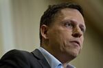Peter Thiel Photographer: Andrew Harrer/Bloomberg