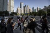 General Economy In Shanghai As China Markets Reopen After Golden Week Holiday
