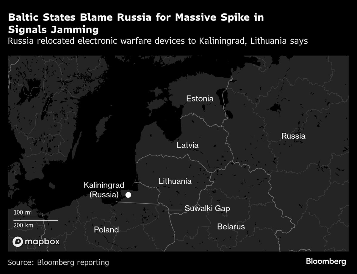 Baltic States Seek to Fight Back Against Russian Signal Jamming