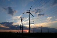 Electricity Lines in Lower Saxony as German Power Prices Smash Record