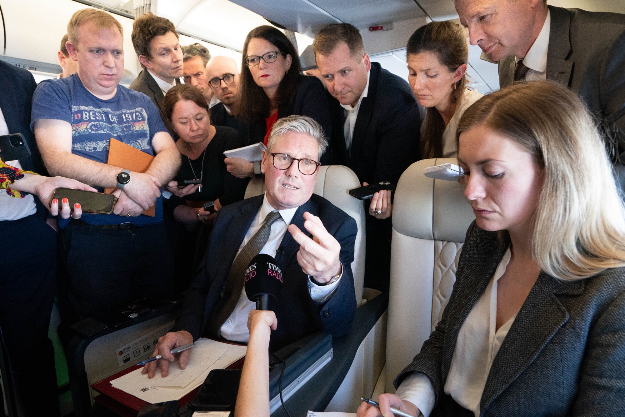 Keir Starmer Departs For Washington On First Foreign Trip As UK Prime Minister