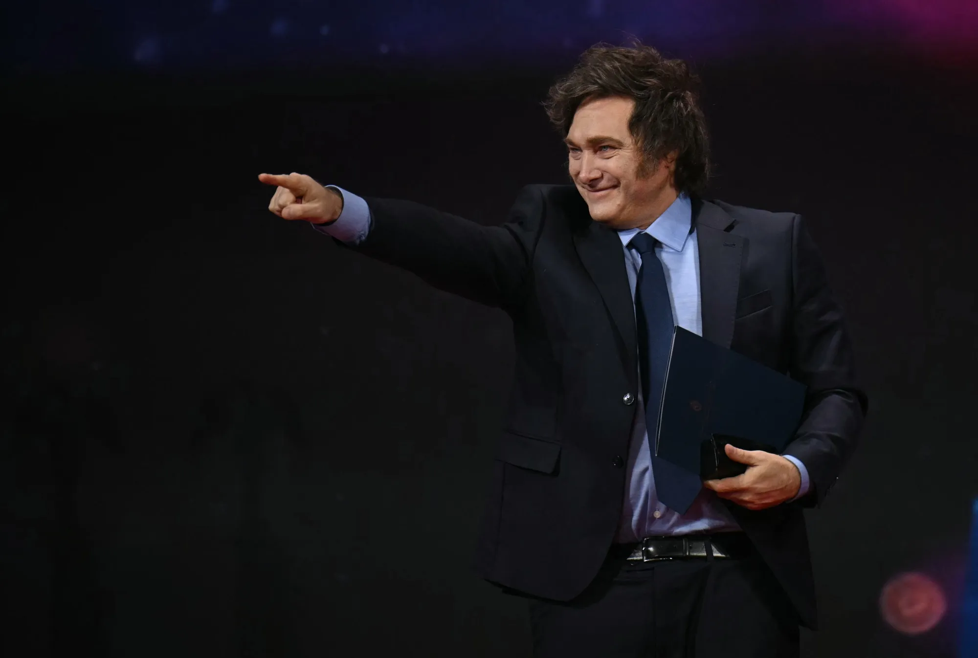 Argentine President Javier Milei