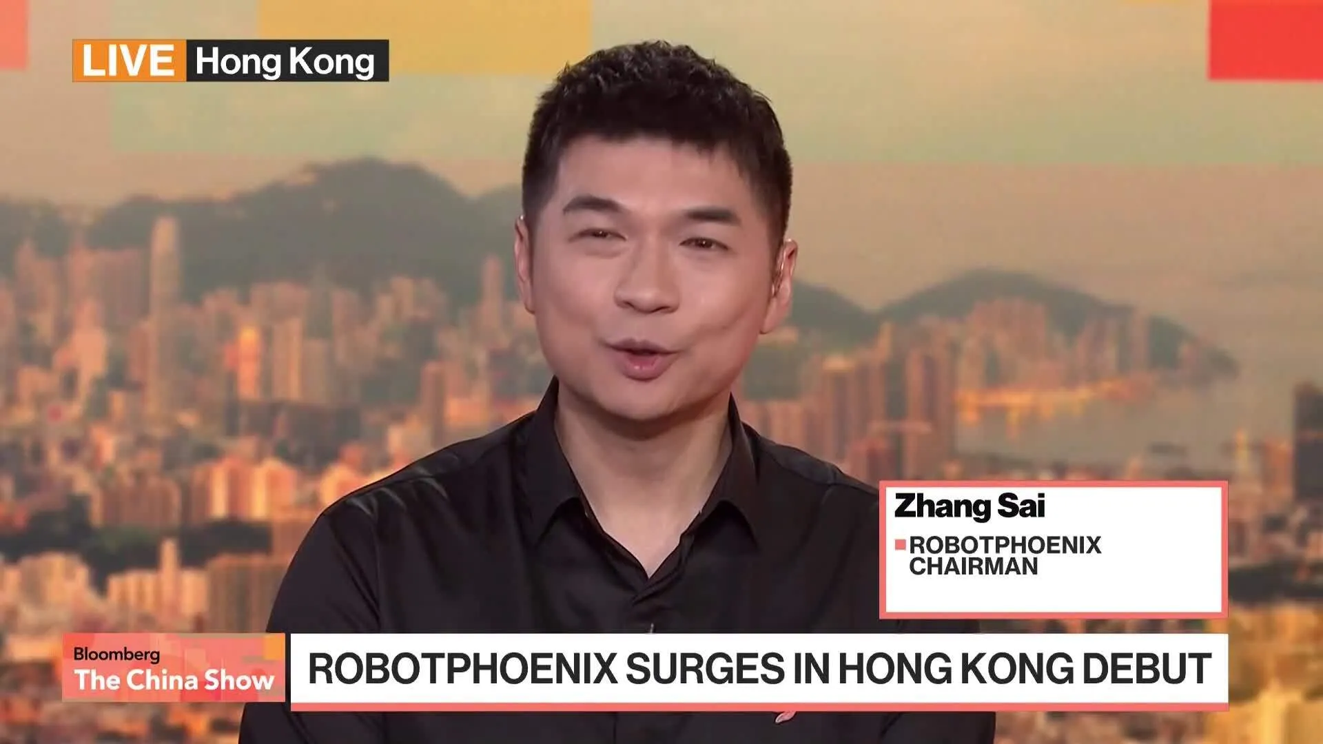 bloomberg.com - Watch Robotphoenix Chairman on HK Debut, Path to Profitability