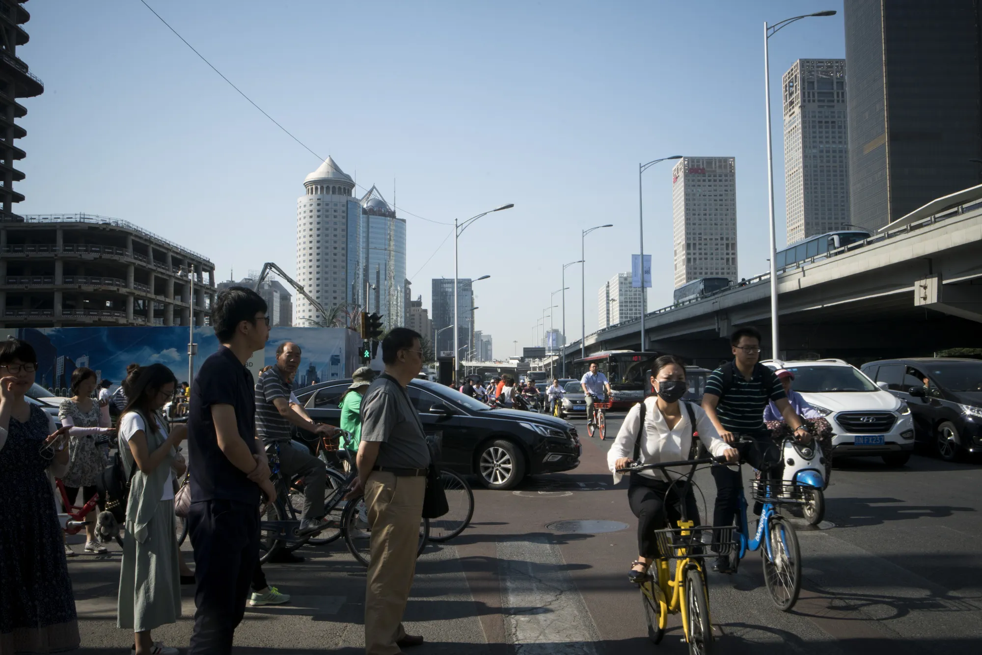 General Images of Beijing Economy As PBOC Expands Collateral for Mid-Term Lending