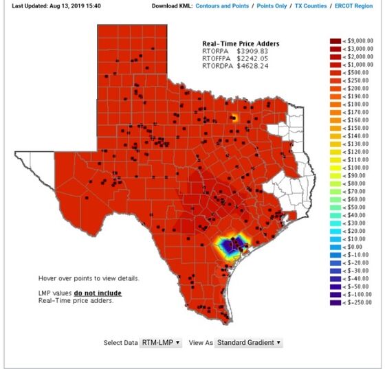 One Small City Beat the Texas Heat That Sent Power Price Soaring