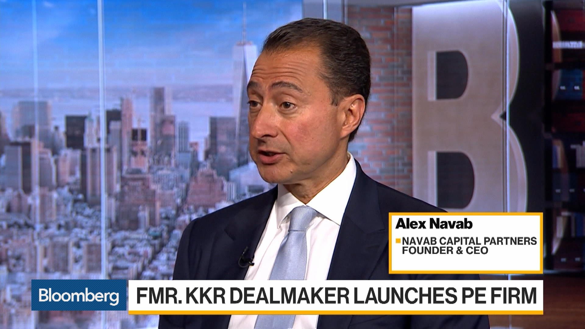 Watch Former KKR Dealmaker Alex Navab Launches a Private Equity Firm -  Bloomberg
