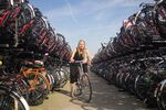 Anna Luten, the newly appointed Bike Mayor of Amsterdam, is ready to ride. 