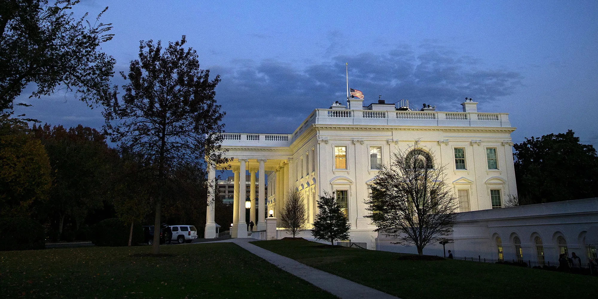 The White House stands in Washington, D.C.