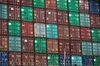 Cargo containers sit after being loaded onto a ship the Port of Felixstowe Ltd., a subsidiary of CK Hutchison Holdings Ltd. in Felixstowe, U.K., on Tuesday, Aug. 22, 2017. U.K. exporters are still reaping the benefits of a weaker pound, but they're not sure how long the boost will continue as the country gets closer to withdrawing from the European Union.