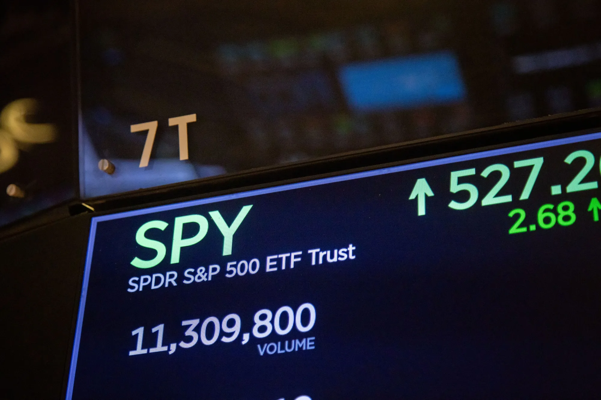 Traders On The Floor Of The NYSE As US Assets Sink Anew as Wall Street Unrest Builds