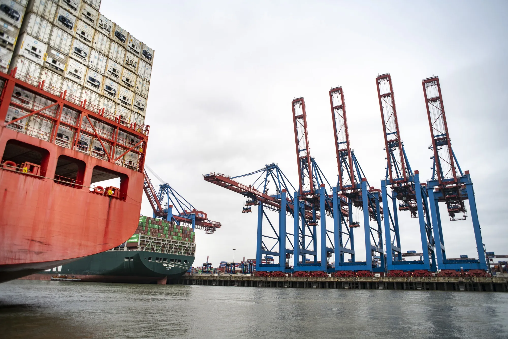 The Port of Hamburg, which markets itself as China’s gateway to Europe.