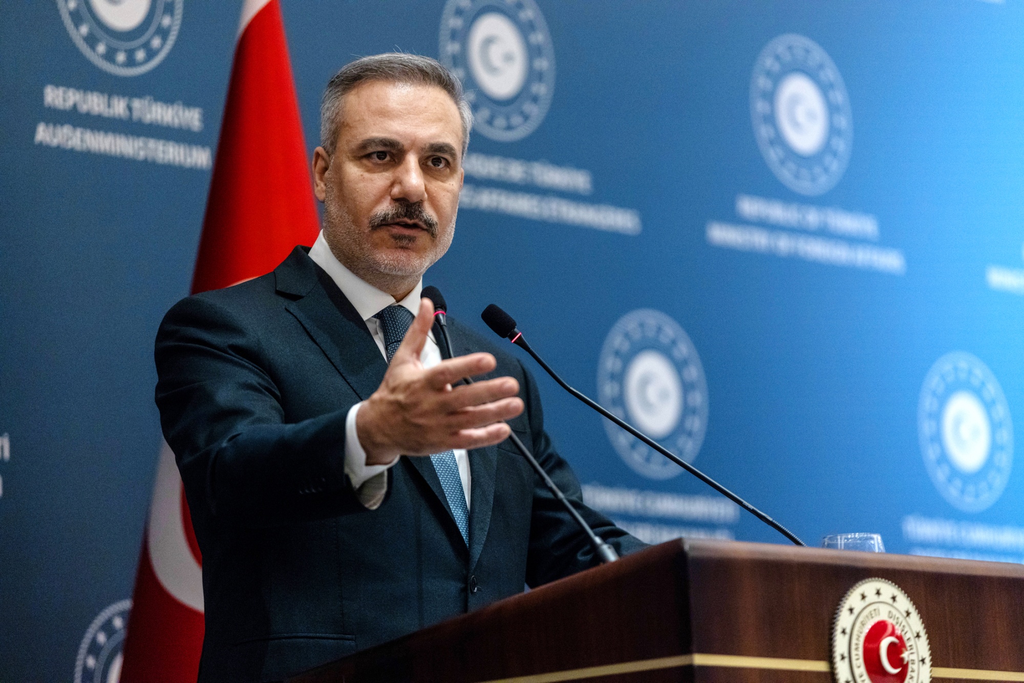 Turkey's Foreign Minister Hakan Fidan