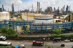 A Hindustan Petroleum oil refinery in Mumbai.