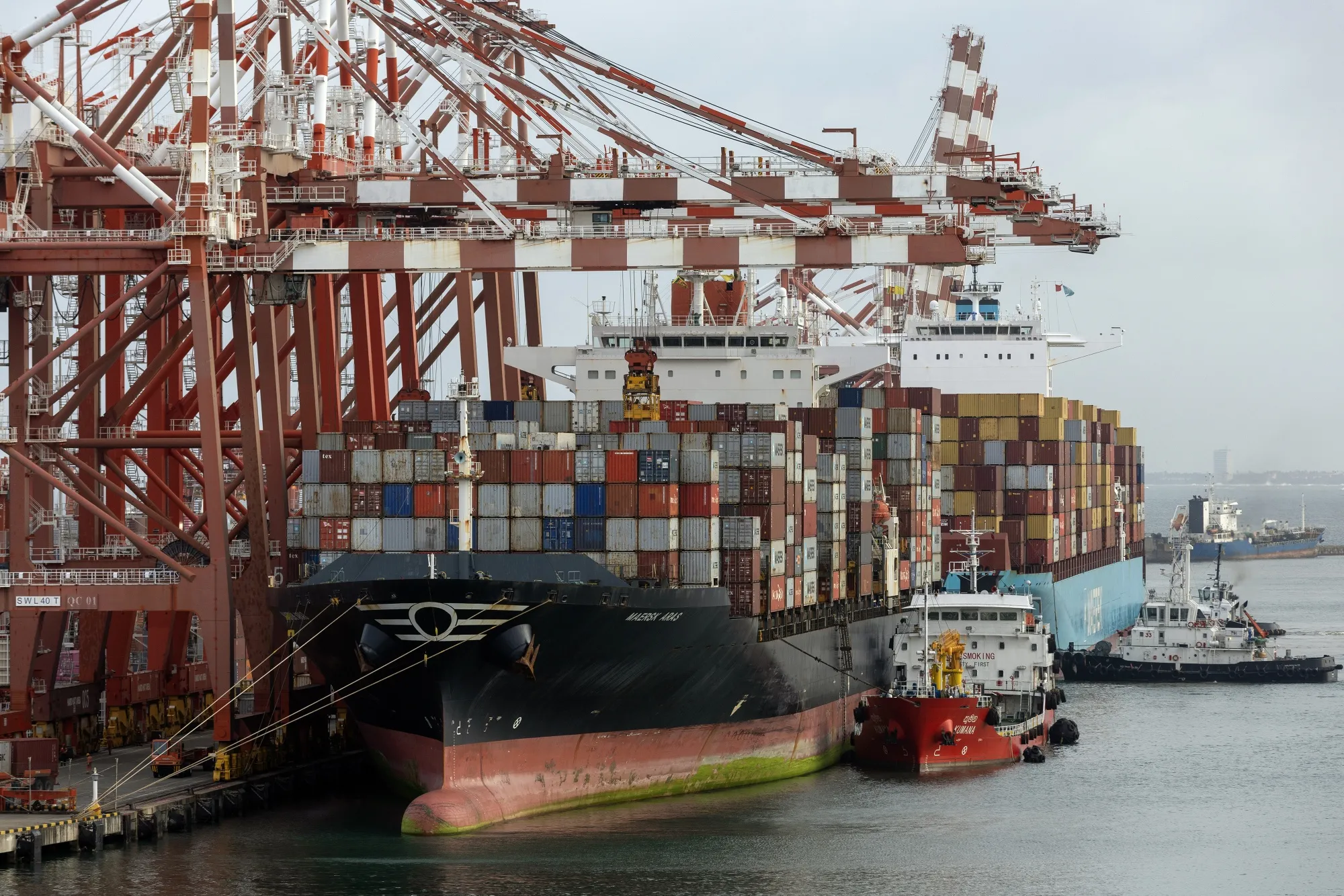 The Port of Colombo, Sri Lanka.