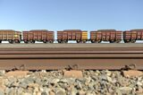 Rio Tinto's Rail Yard in Australia's Karratha