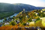 The Bosnian town of Počitelj lies just off the new trail.