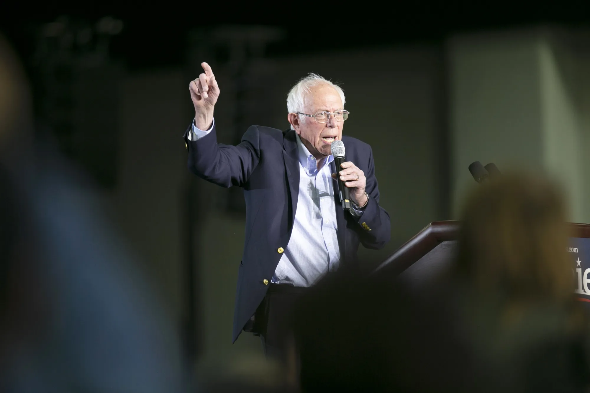 Bernie Sanders on March 6.
