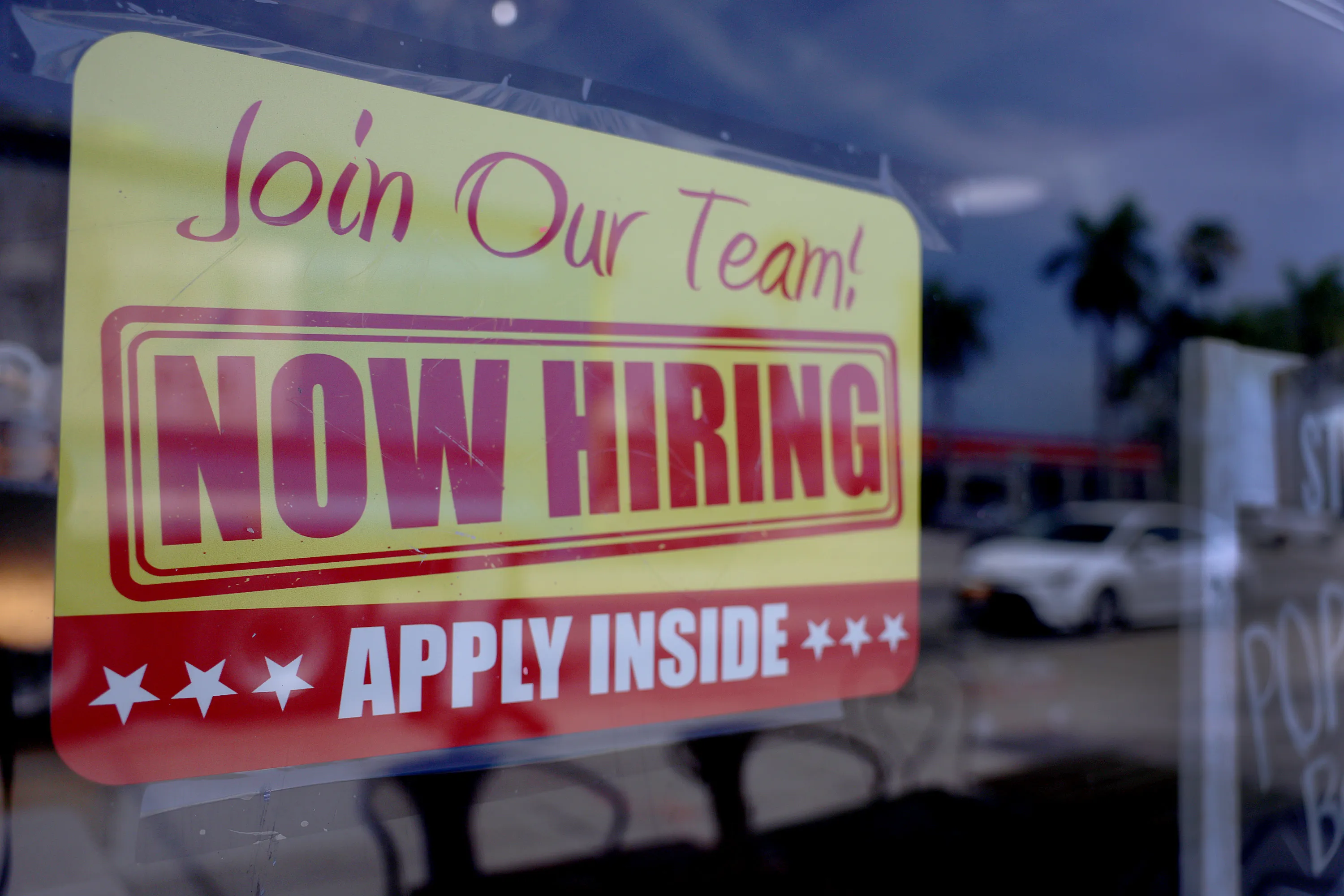 A restaurant looking to hire workers in Miami.