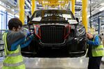 Manufacturing Of The TX Electric Black Taxi At The London EV Co. Factory 