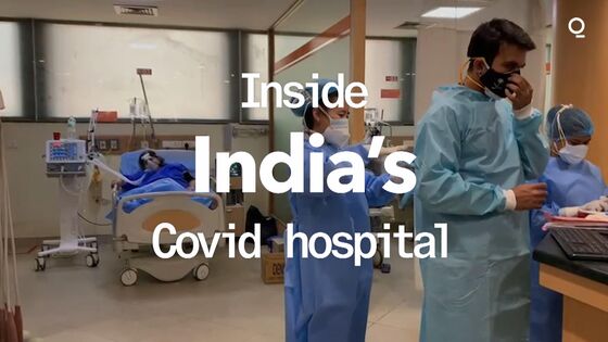 ‘It’s Like a War’: Inside an India Hospital Desperate for Oxygen