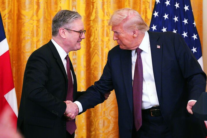 Trump and Starmer.