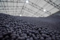 A Heap Of Iron Pellets