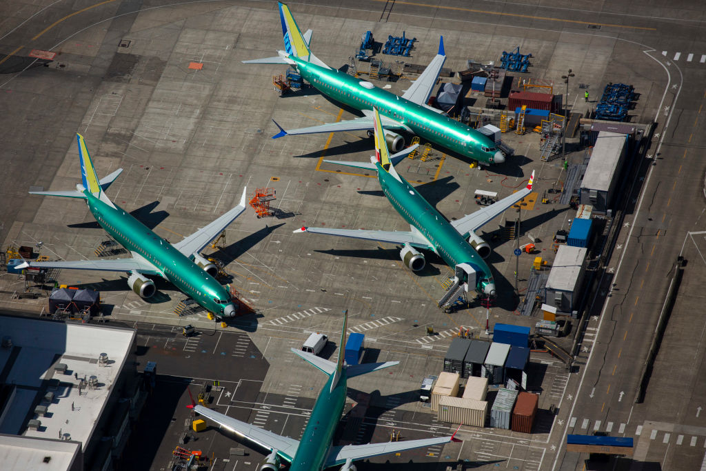 Boeing 737 Max Planes Sit Idle As Company Continues To Work On Software Glitch That Contributed To Two Fatal Jetliner Crashes