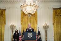 President Biden Delivers Remarks At White House