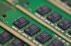 Samsung Electronics Co. 8GB Double-Data-Rate (DDR) 4 memory modules are arranged for a photograph in Seoul, South Korea, on Tuesday, July 9, 2019. Resurgent tensions between Japan and South Korea threaten to wallop chipmakers from Samsung Electronics Co. to SK Hynix Inc., upsetting a carefully choreographed global supply chain by smothering the production of memory chips and other components vital to widely used devices.