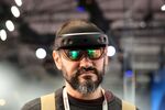 The Microsoft HoloLens 2 headset.