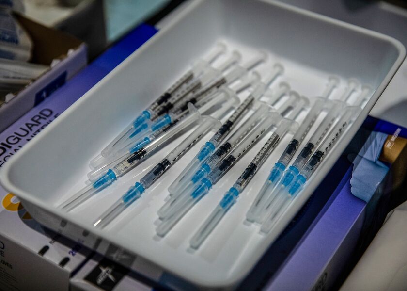 Mass Covid-19 Vaccination Center at FC Barcelona's Camp Nou Stadium