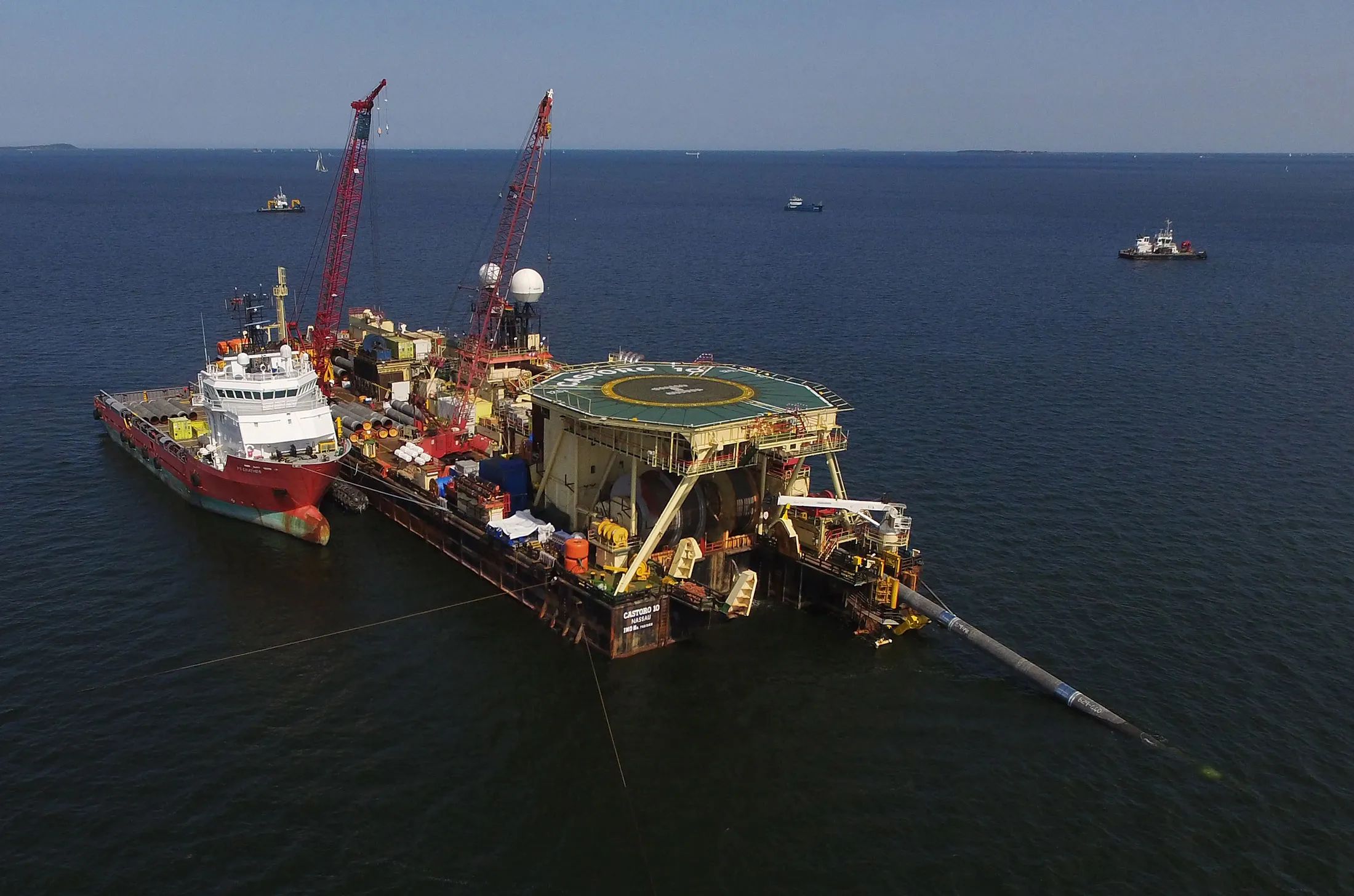 Work has begun on the undersea pipeline shaking up geopolitics.